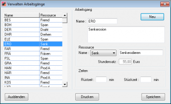 TelMarkt CRM Arbeitsgänge
