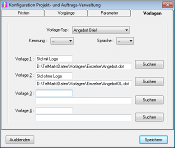 CRM TelMarkt Vorlagen Angebote, Rechnungen usw.