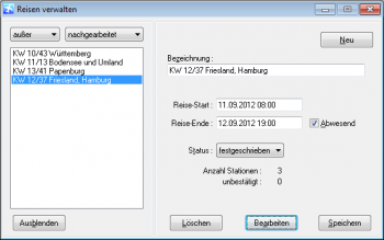 CRM TelMarkt Reiseplanung